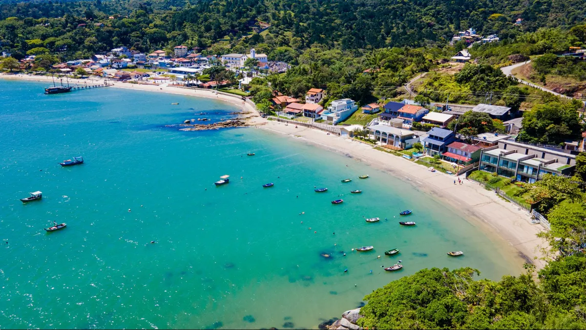 Perequê, Porto Belo Vista do bairro Perequê em Porto Belo para comprar imóvel na planta